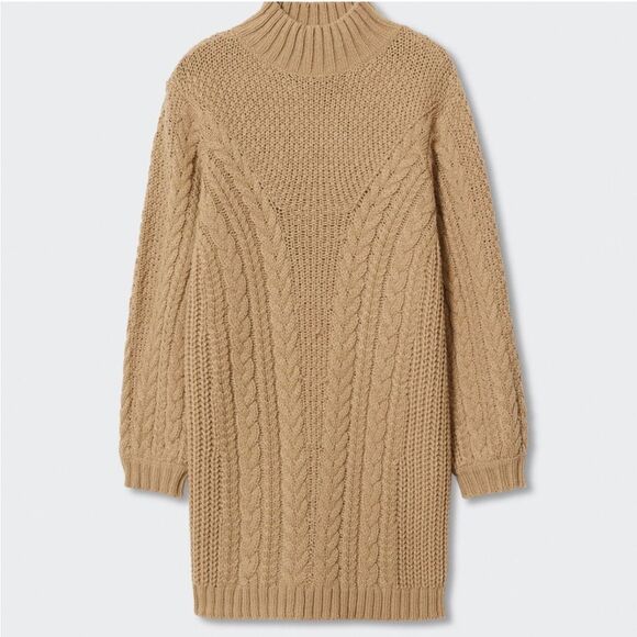 Mango Knitted Perkins Sweater Dress - Picture 7 of 12